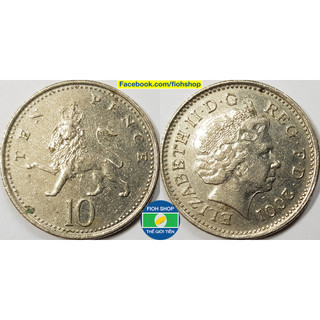Đồng xu 10 pence anh quốc 1998-2008