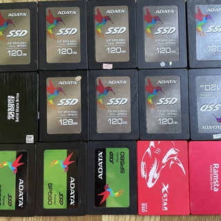 Ổ cứng SSD cũ 120GB, 240GB các hãng, sức khỏe tốt