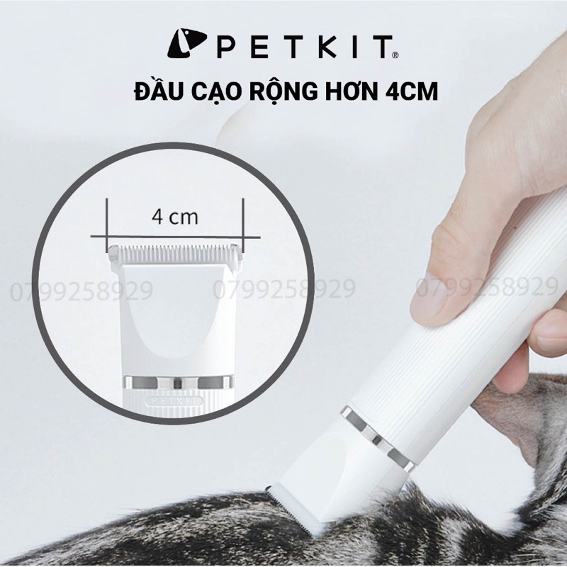 Tông Đơ Đa Năng PETKIT 2in1 Pro 2023 Chuyên Dụng Cắt Tỉa Lông Cho Thú Cưng - HÀNG CHÍNH HÃNG