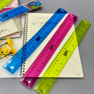 Thước kẻ nhựa trong suốt - thước kẻ dẻo - 20 / 30cm - phù hợp với học sinh, dân văn phòng