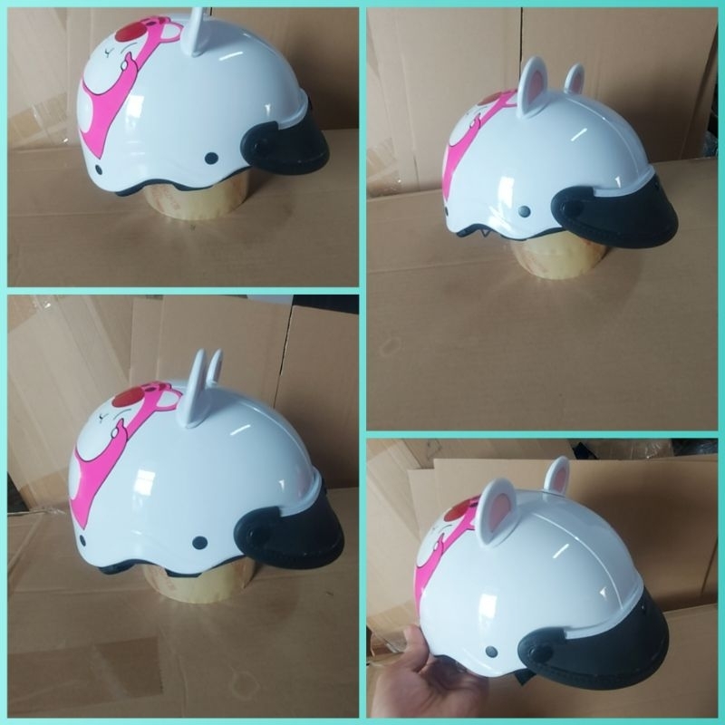 MŨ BẢO HIỂM GẤU DÂU size lớn từ 14 tuổi trở lên