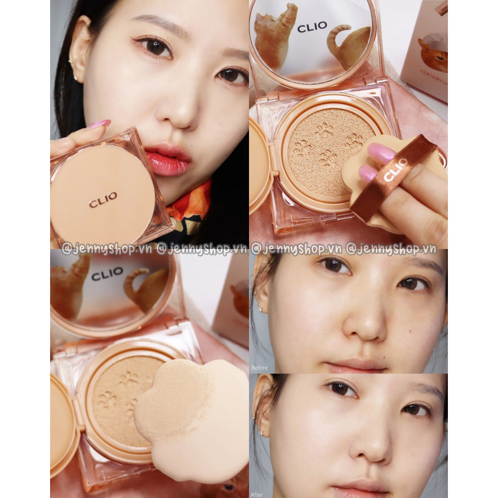 Phấn Nước Clio Kill Cover Founwear Cushion All New Bản Mới