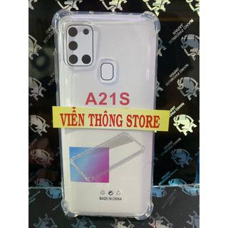 Ốp lưng Samsung a21s dẻo Trong suốt Chống sốc