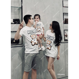 Áo gia đình 100% cotton cao cấp MOCHI - KA5003