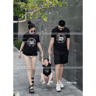 Áo gia đình 100% cotton cao cấp DG - KA5145