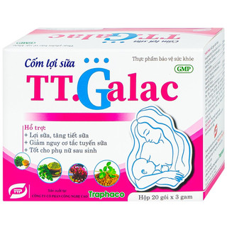 Cốm lợi sữa TT Galac tăng tiết sữa cho phụ nữ sau sinh
