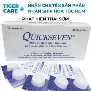 Que thử thai Quickseven, thử thai sớm chính xác, đơn giản, tại nhà MS 16