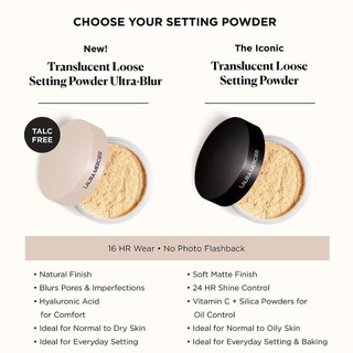 LAURA MERCIER - [TỔNG HỢP] Phấn Phủ Bột Loose Setting Powder/Translucent