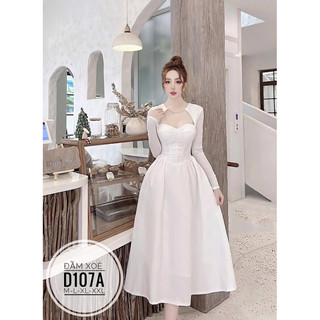 BIGSIZE Đầm xoè D107A