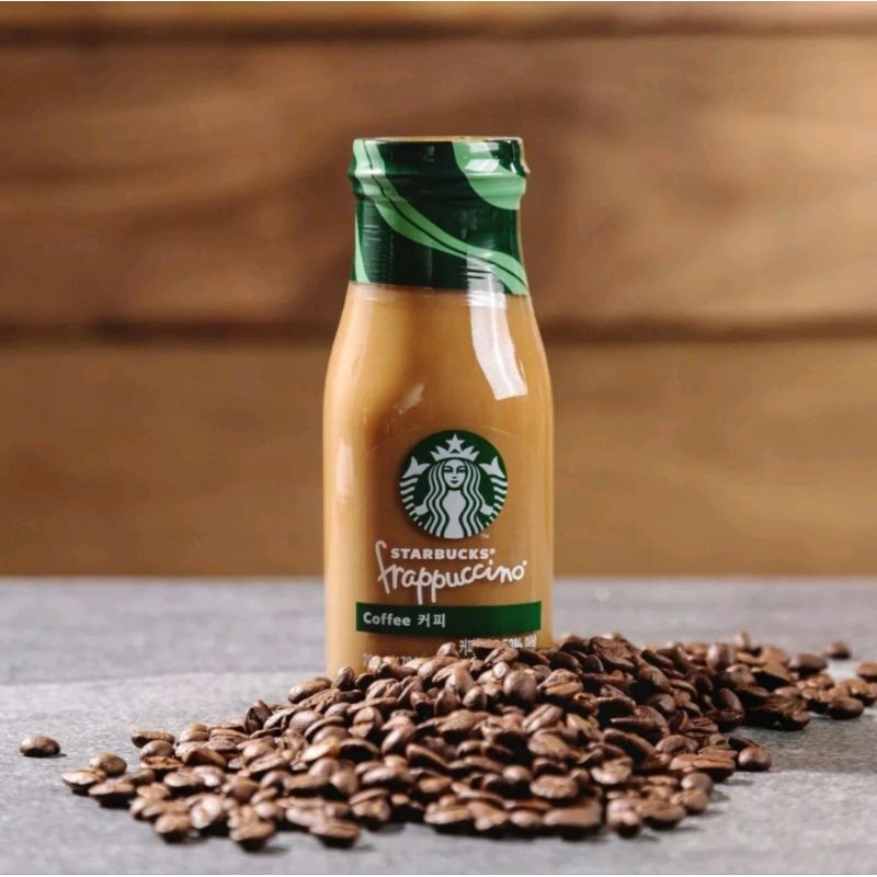 Cà phê sữa đóng chai thủy tinh Starbuchs Frappuccino chai 281ml