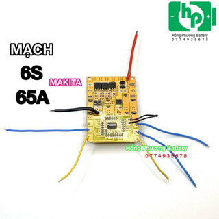  Mạch lion Makita  vàng  6S 65A chạy máy ba chân  hongphuong  
