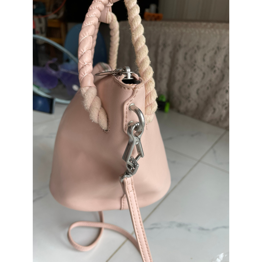 Túi si đeo chéo quai xách da PU hiệu c và k chuẩn