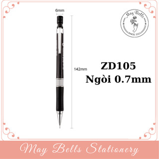 Bút chì kim bấm 2b tự động 0.5mm, 0.7mm baoke zd105, zd111, bút chì mỹ thuật chất lượng cao