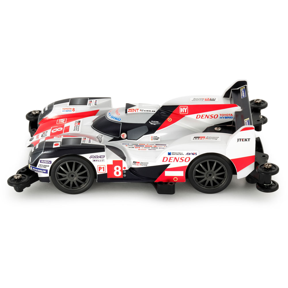 18652 Mô hình xe đua lắp ráp chạy bằng pin Mini 4WD TOYOTA GAZOO Racing TS050 HYBRID
