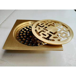 (Hình thật) Phễu thoát sàn đồng thau chống mùi