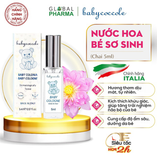 Nước hoa cho bé Babycoccole 0M+ an toàn cho trẻ sơ sinh & em bé chiết xuất