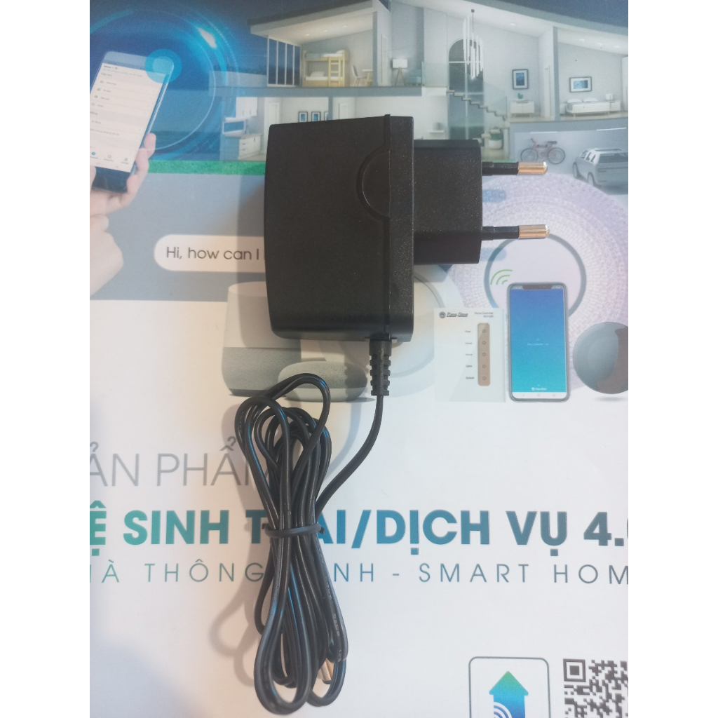 Nguồn adapter 9V-0.6A Dành cho modem mạng tenda, tplink.