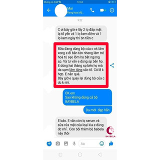KEM TRẮNG DA CAO CẤP BAYBELA  (KEM ĐÊM SỐ 5)