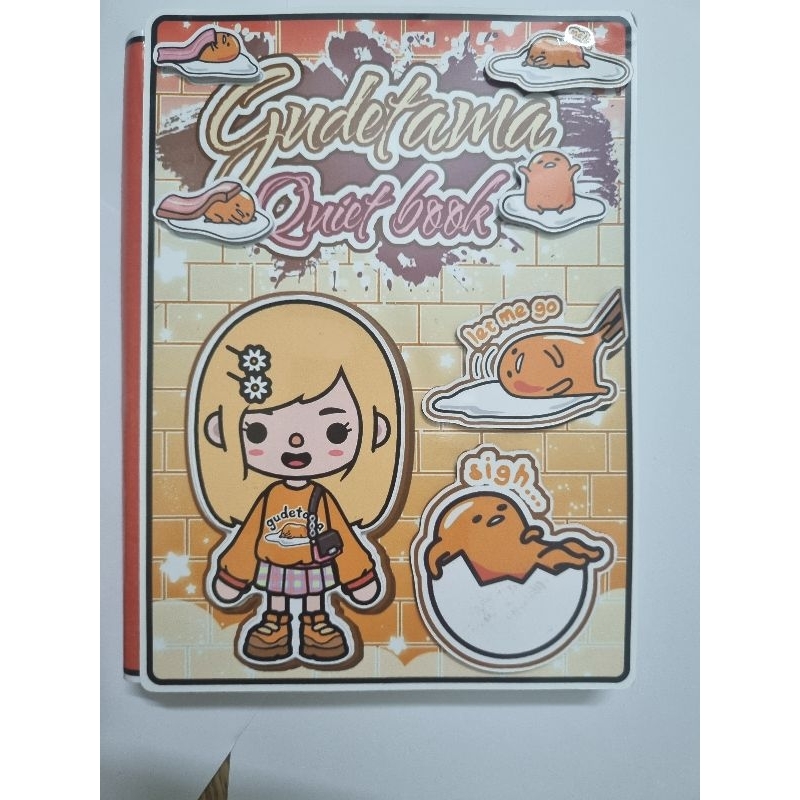 Gudetama, nhà trứng, búp bê giấy - Candyhome Paper