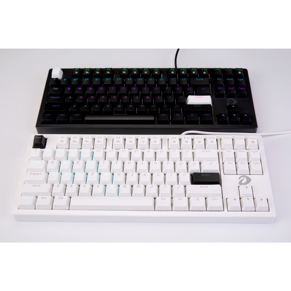 Bàn phím cơ Gaming Dareu EK87 V2 Black - White