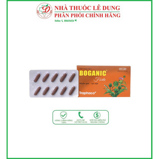 ✓ Boganic Forte Nhuận gan Lợi mật | Hộp 50 viên nang mềm