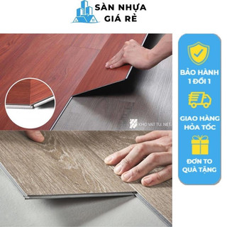 1 Tấm sàn nhựa hèm khóa loại đẹp, Sàn nhựa hèm khóa dày 4mm chất lượng.