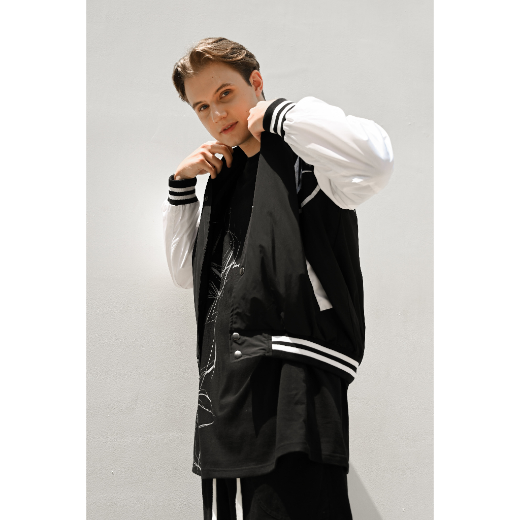Áo Bomber Nỉ MENTAL® /Gate/ Varsity Jacket