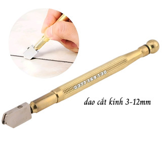 Dụng cụ cắt kính ,cắt kiếng đồng thau từ 3 đến 12mm xoay 380 độ