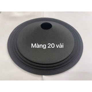 Màng loa bass 20 ( gân vải )
