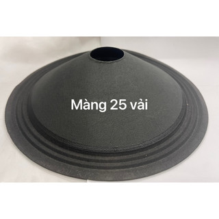Màng loa bass 25 gân vải ( 3 sóng )