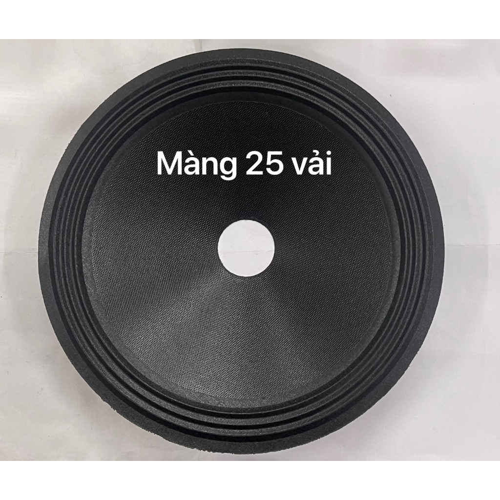 Màng loa bass 25 gân vải ( 3 sóng )