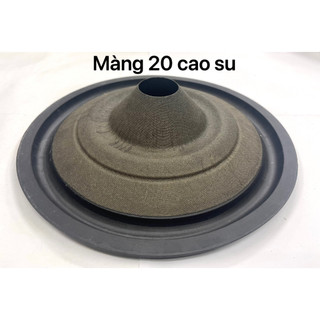 Màng loa bass 20 ( gân cao su )