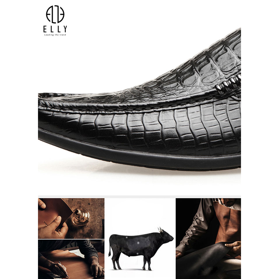 Giày nam da thật ELLY HOMME – EGTM4