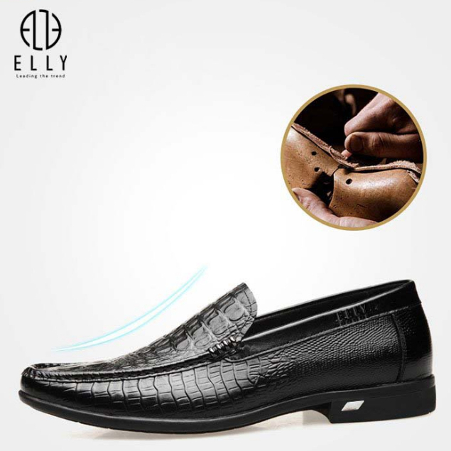 Giày nam da thật ELLY HOMME – EGTM4
