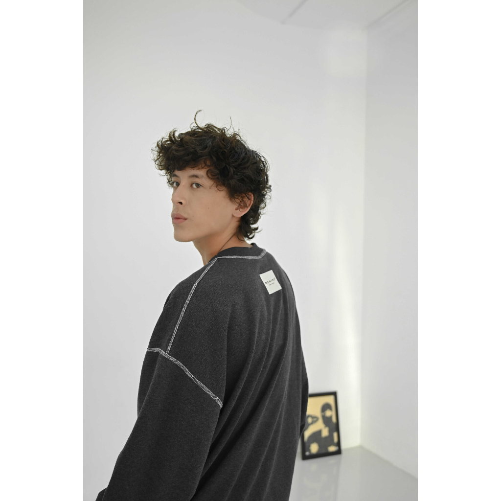 Áo sweater MENTAL® Áo Nỉ Thêu Mental Lab / Essential/