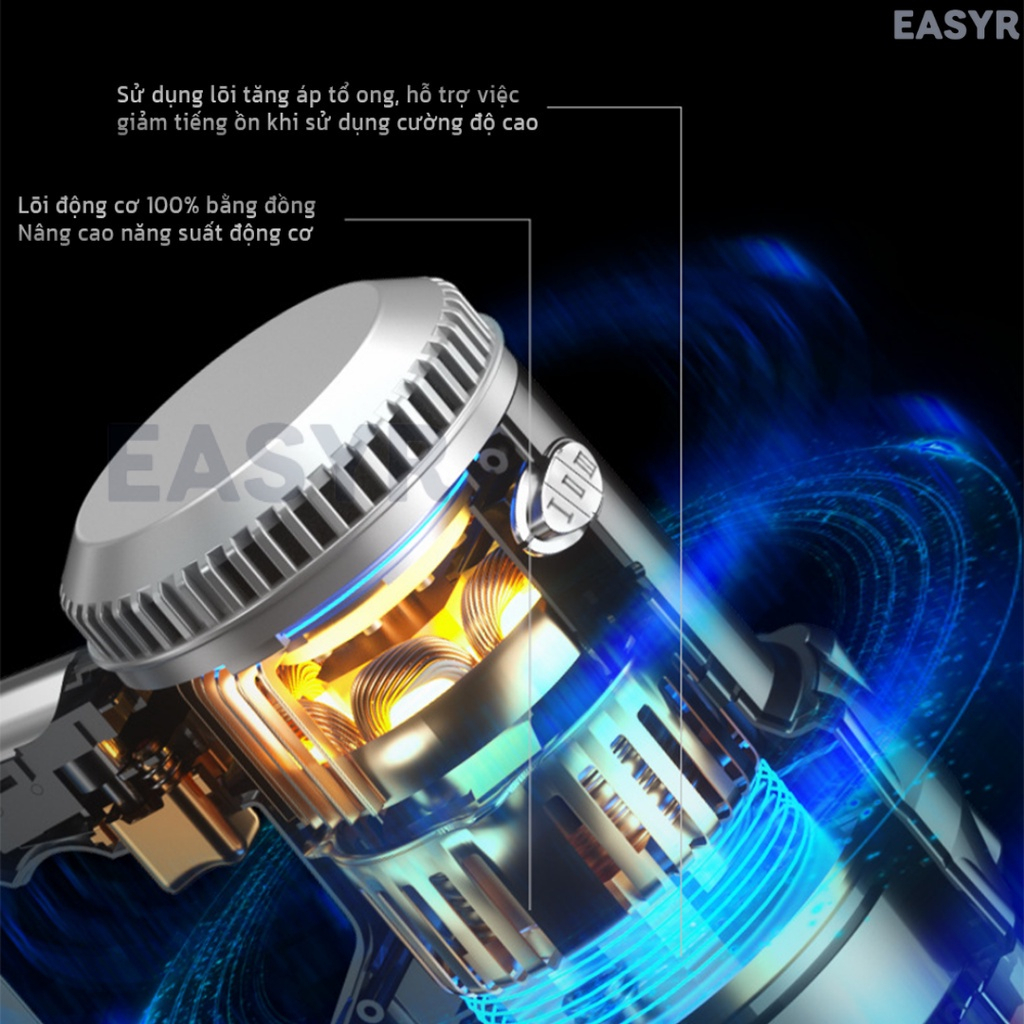 Máy hút bụi có dây siêu lốc xoáy UC-09 Siêu hút 20000PA, công suất 1400W Giao hàng 24h