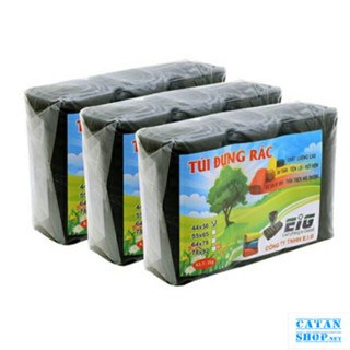 ( CHUẨN 1KG ) Túi rác tự phân hủy đủ các size. Túi 3 cuộn GD720-T1kg