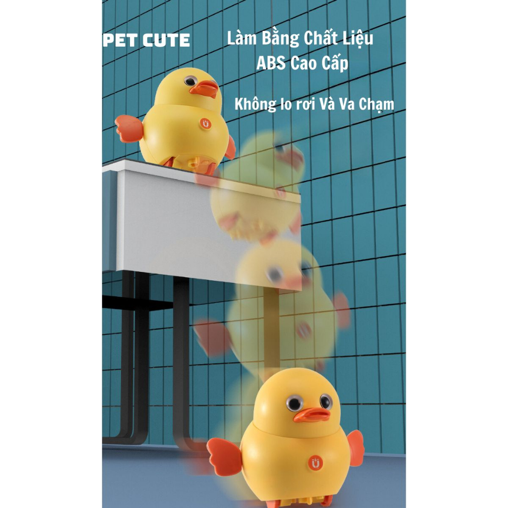 Đồ Chơi Trẻ em Sét 6 Gà Con Lắc Lư Bằng Điện Từ Tính,Chạy Bộ Theo Hàng Dễ Thương Cho Bé-TiệmNhàSóc