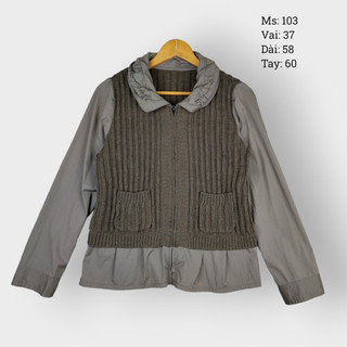 [1xx] Áo khoác gió secondhand (hàng si)- Windbreaker jacket 2nd (chống nắng)