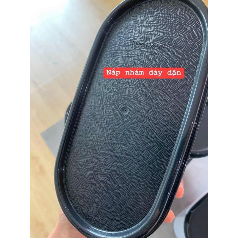 SET KHÔ NẮP ĐEN 4 HỘP TUPPERWARE🔥SALE KHỦNG🔥
