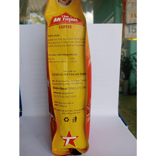 Cà Phê Tân An Thịnh số 1 - 500gr. Cà phê chất lượng cao Tân An Thịnh. Đậm đà từng giọt.