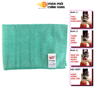 Khăn lau ô tô chuyên dụng chống trầy xước Microfiber 3M 37x37cm KL-3737