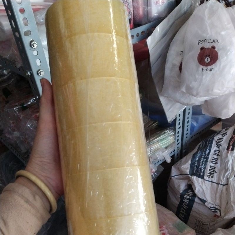 Băng keo trong 100yad loại lõi nhỏ