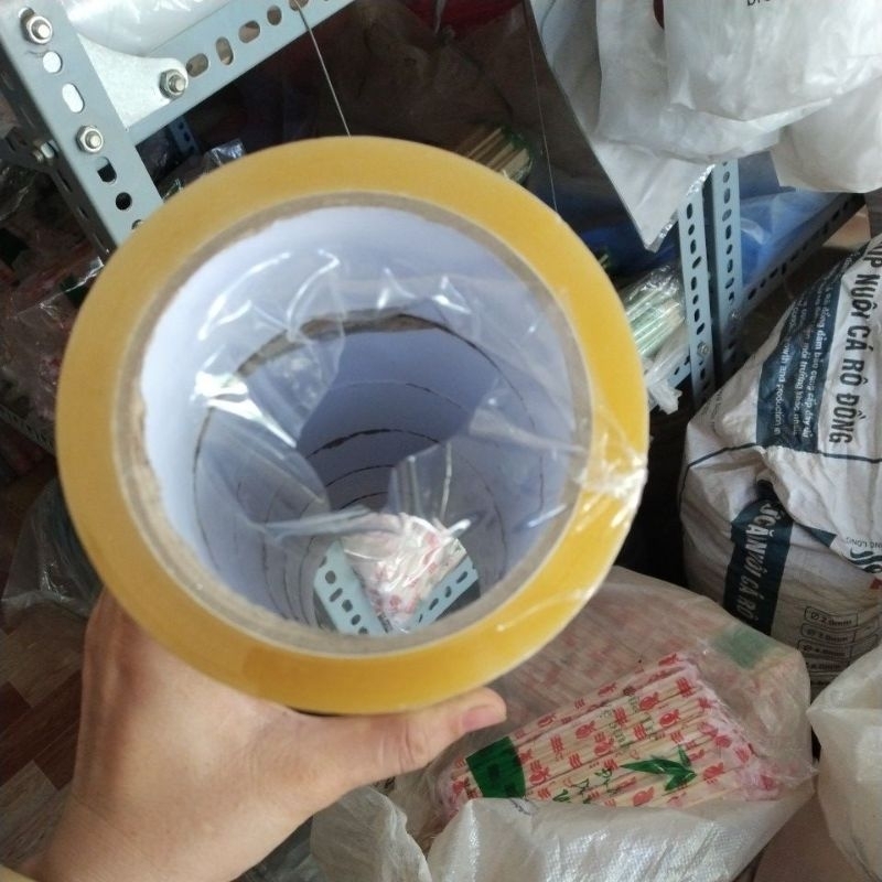 Băng keo trong 100yad loại lõi nhỏ