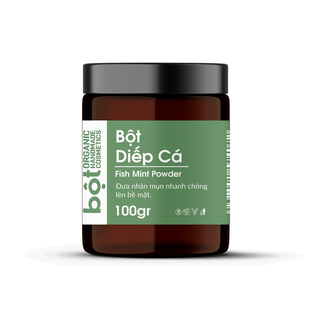 Bột Diếp Cá Hữu Cơ Nguyên Chất - 100g