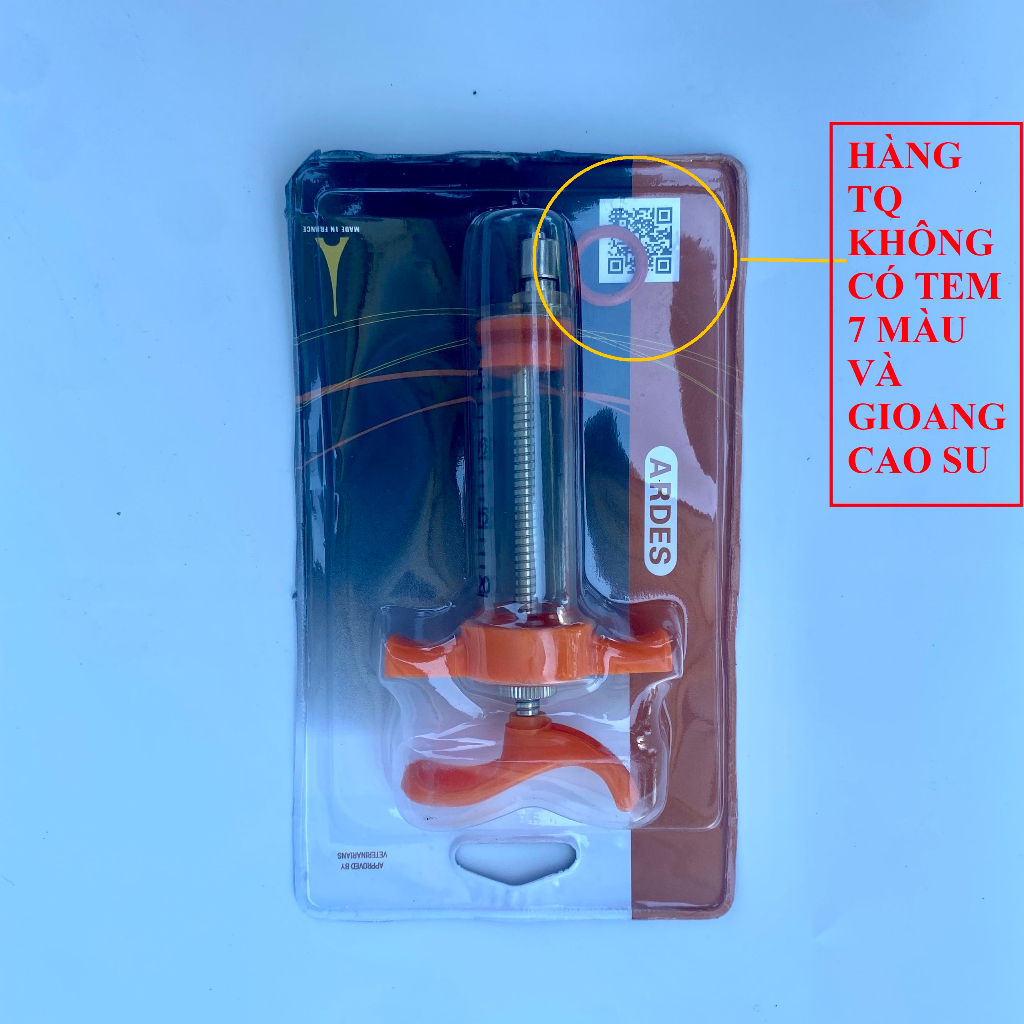 Xi lanh Ardes Chính Hãng Pháp Cao Cấp, Xi lanh Tiêm Lợn, Xilanh Tiêm Gia Súc, Xi lanh Thú Y 10ml Và 20ml