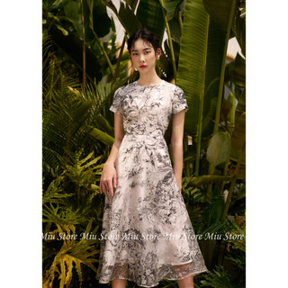 Đầm Clover Floral Print D00702 [Miu Store]