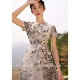 Đầm Clover Floral Print D00702 [Miu Store]