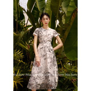 Đầm Clover Floral Print D00702 [Miu Store]