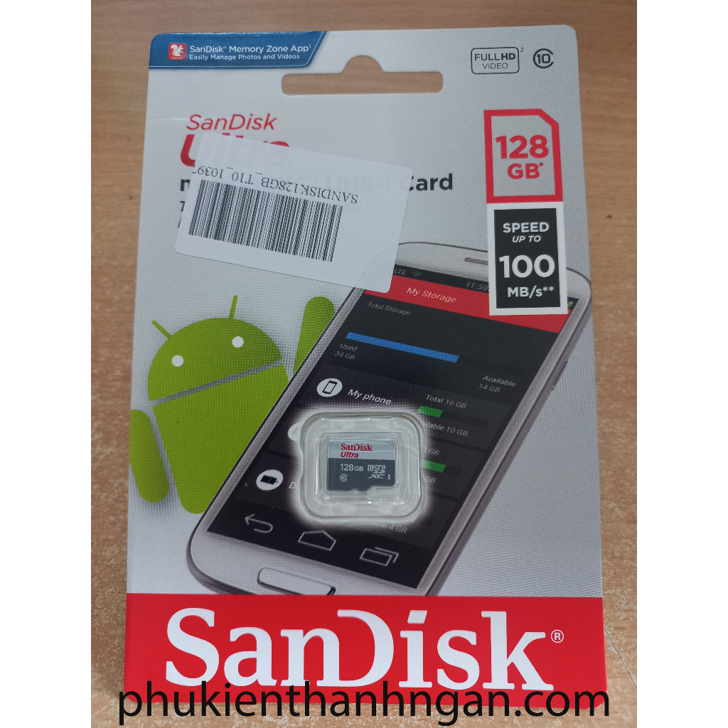 Thẻ Nhớ SANDISK 128GB
